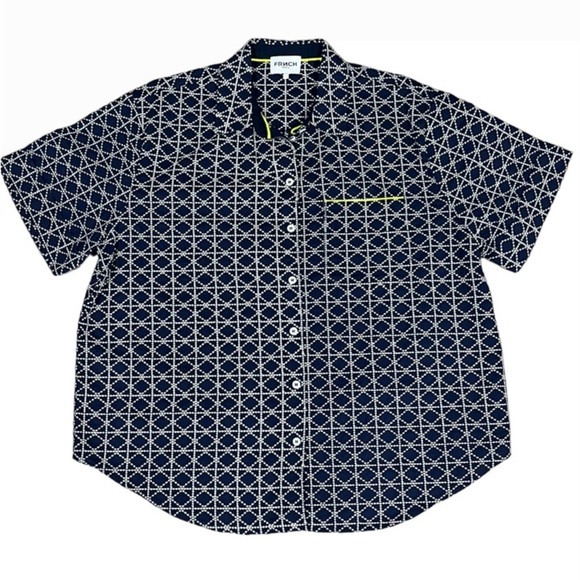 FRNCH Carla Blouse‎ Button Up - Size Large - Picture 2 of 9